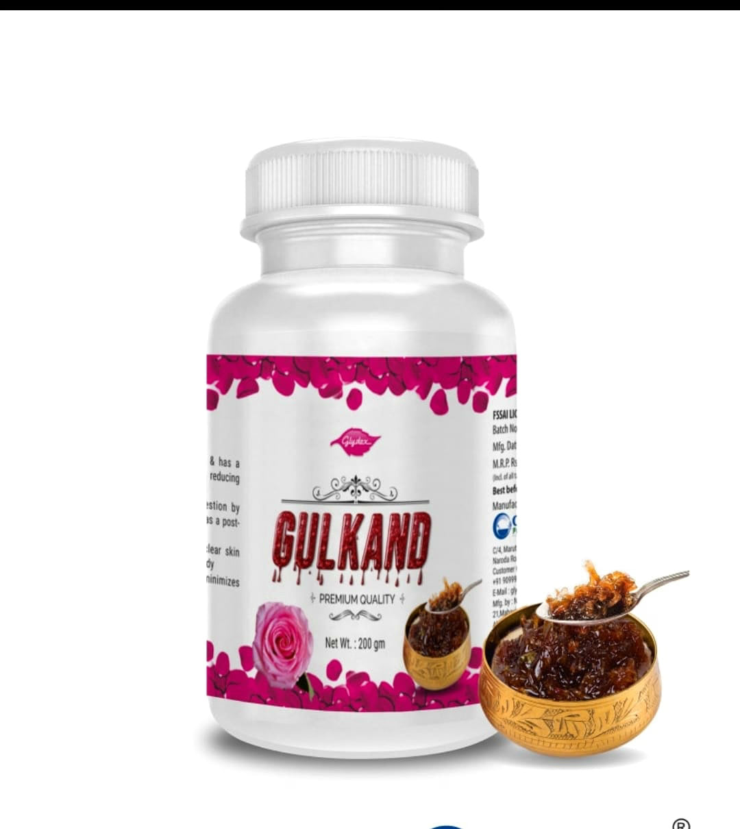Bluekites Gulkand 200gm 200 gm Pack of 3