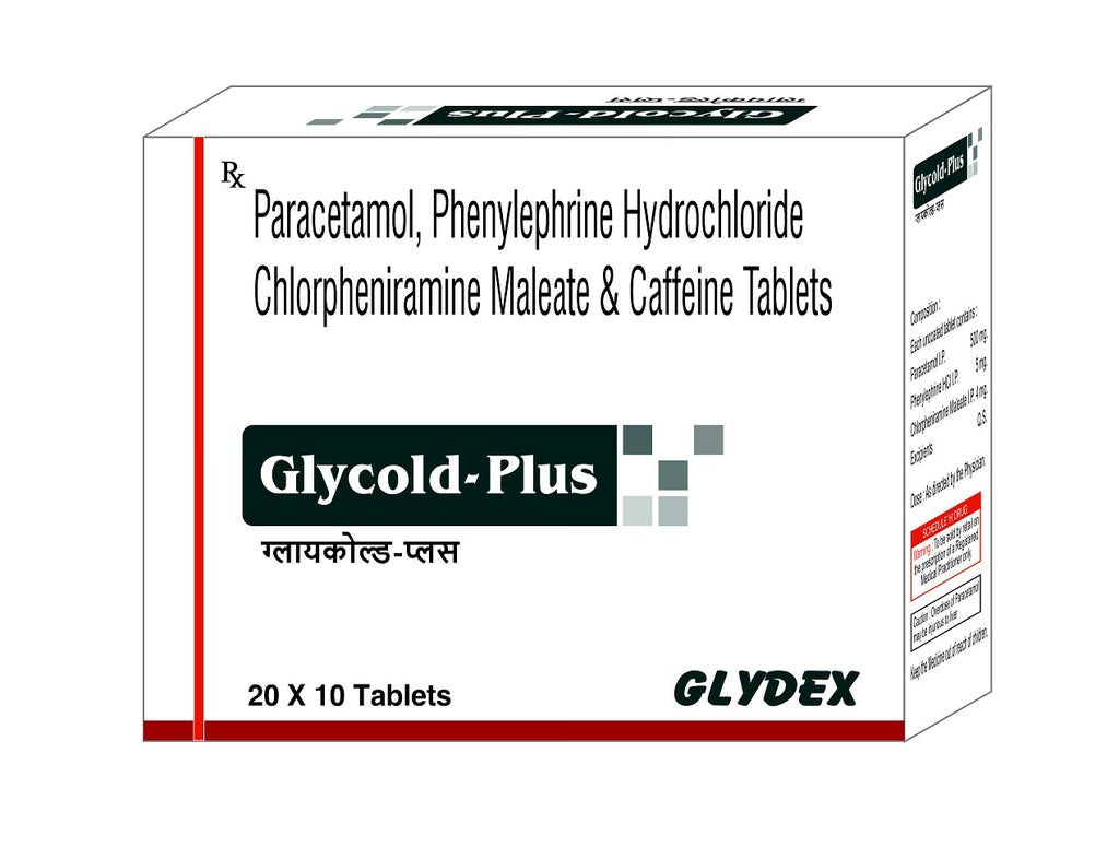 Bluekites Glycold Plus Tab 01x10 Pack of 3
