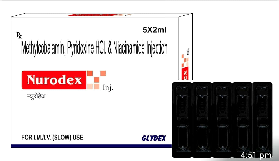 Bluekites Nurodex Inj 2ml Pack of 3