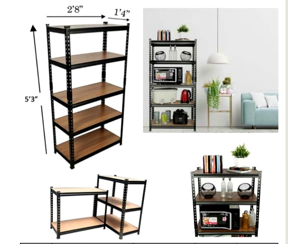 Medium Size Boltless Rack- Laminated