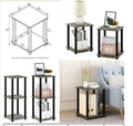 2 x 2 Tier End Table