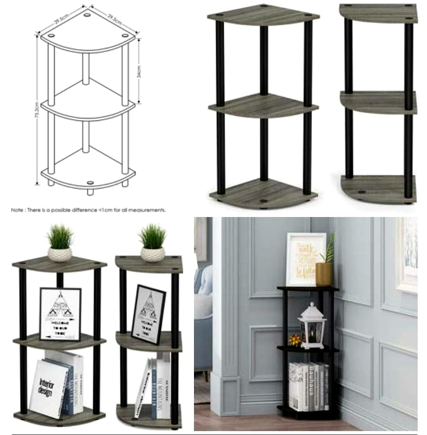 3 - Tier Corner Rack