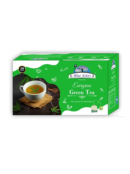 BLUEKITES EVERGREEN GREEN TEA