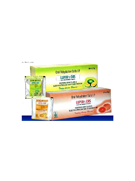 LUPIN 'S ORS POWDER-tangy lemon flavour