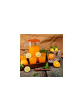 Bluekites Resistant Glass Jug For Juice, Milk, Cold Or Hot Beverages