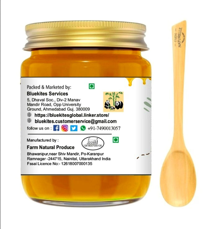 Bluekites Ginger Infused Honey 250g