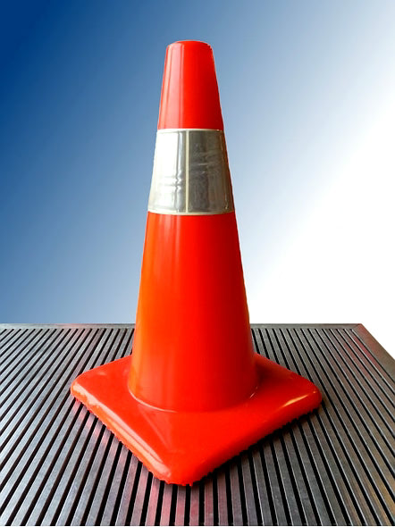 Bluekites Pvc Traffic Cone Pack of 5